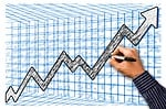 businessman, success, hand