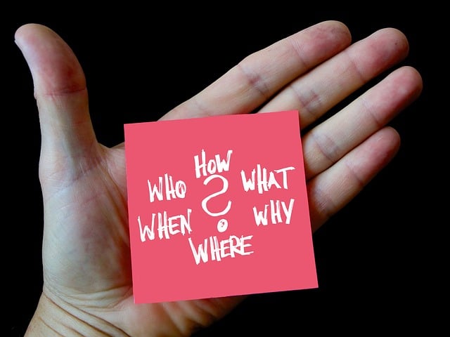 Free ask writing who illustration
