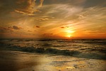 flood, beach, sea