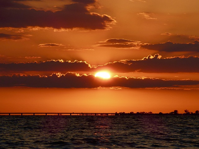 Free Sunset Water photo and picture