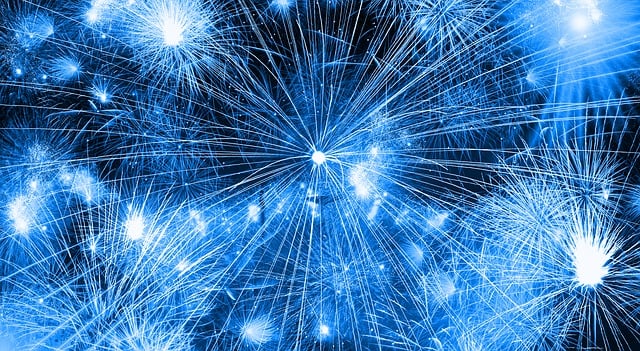 Free fireworks sylvester pyrotechnics illustration