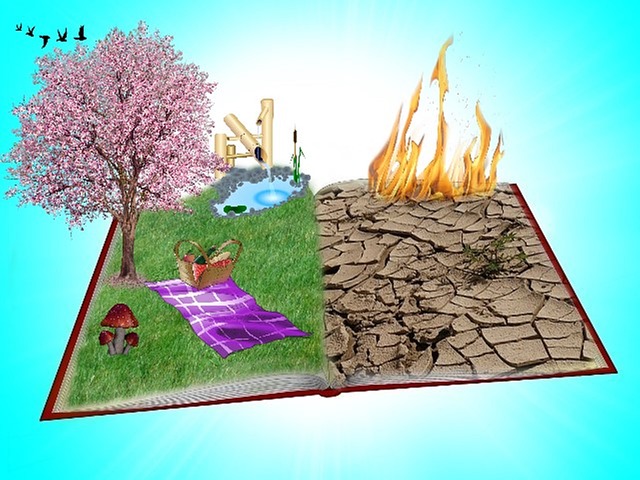 Free book open book story illustration