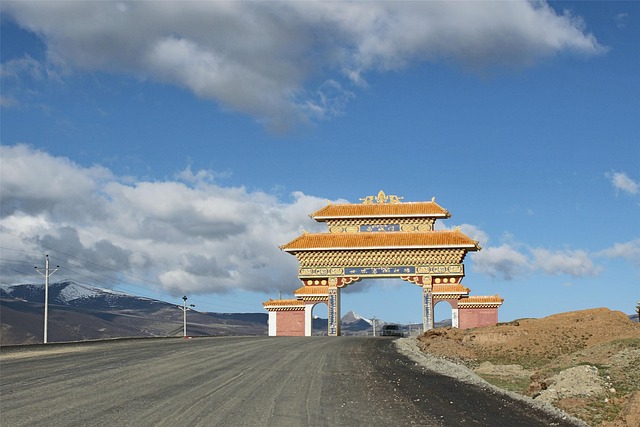 Free Mountain Blue Sky photo and picture