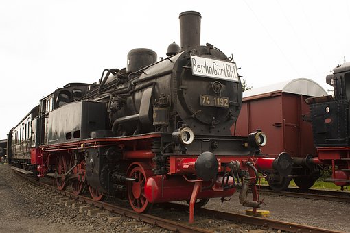 Dampflokomotive, Eisenbahn, Museum