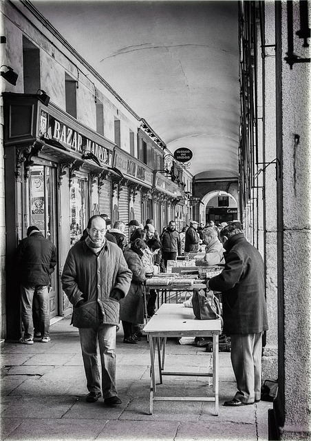 Free Plaza Mayor Madrid Arcade photo and picture