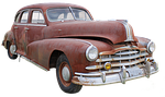 pontiac, usa, wreck
