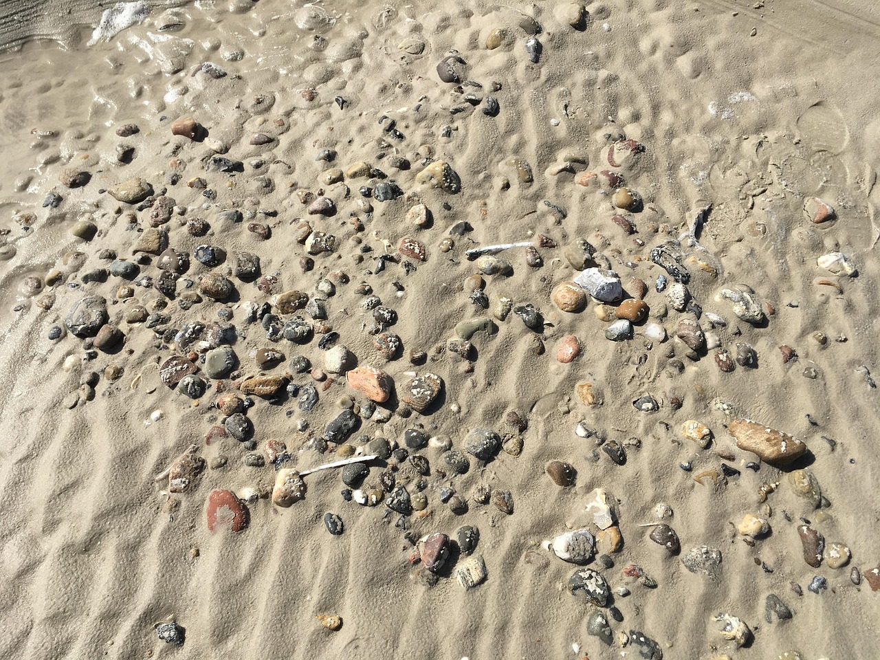 Tableau Encadré - Équipe De Secours Sur La Plage De Sylt (Mer Du Nord)