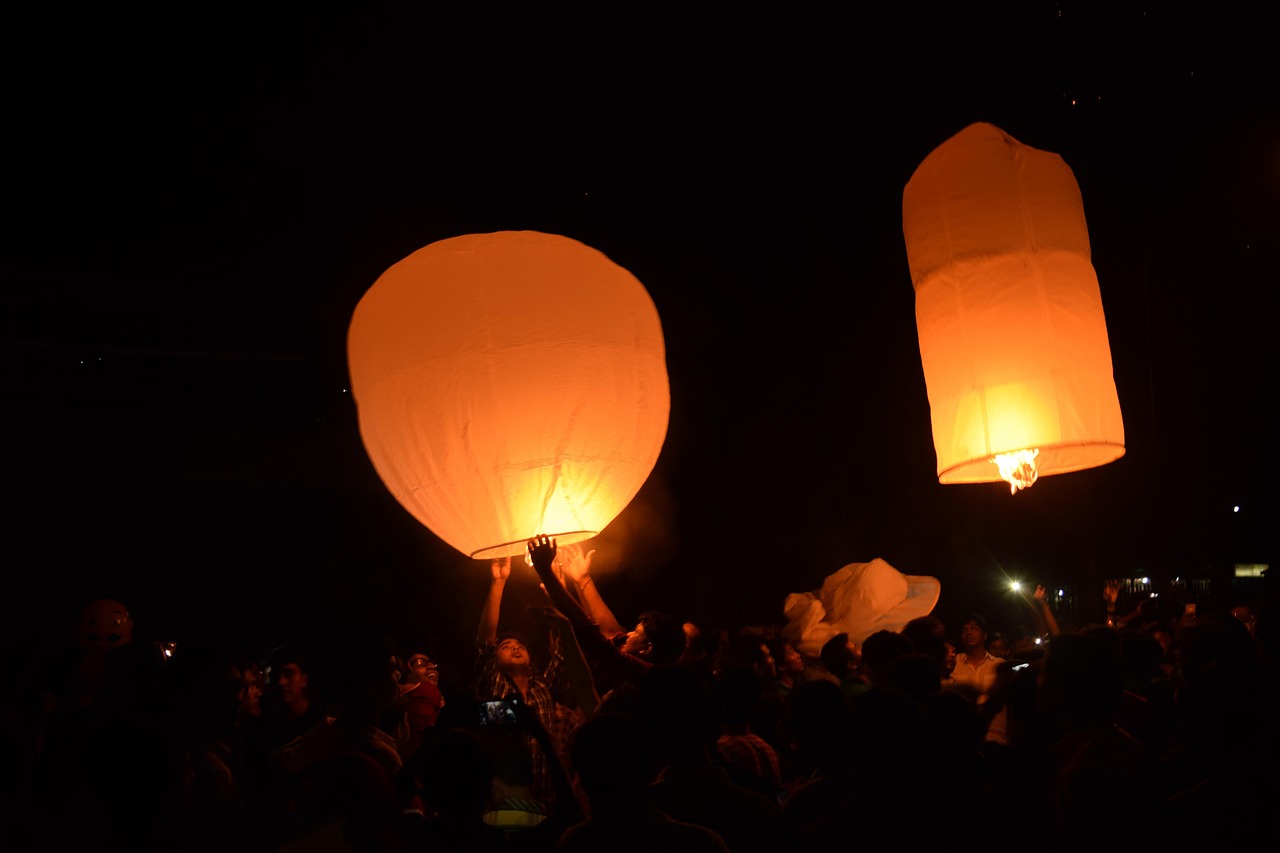 Sky Lanterns Lantern Free photo on Pixabay Pixabay