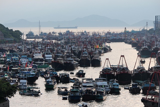 Schwimmendes Dorf, Aberdeen, Hongkong