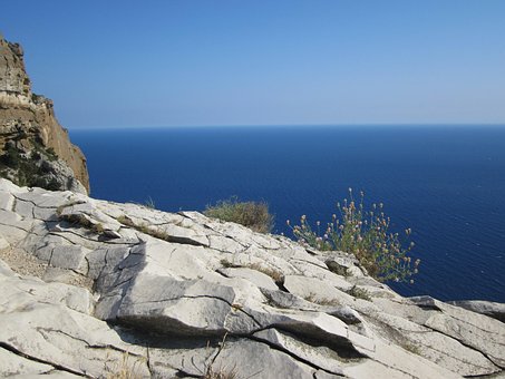Middelhavet, Havet, Hav, Landskab, Kyst