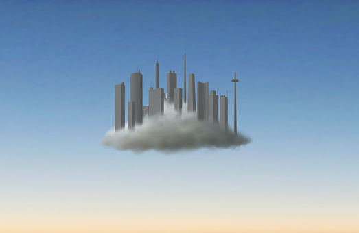 Free Cloud City illustration and picture