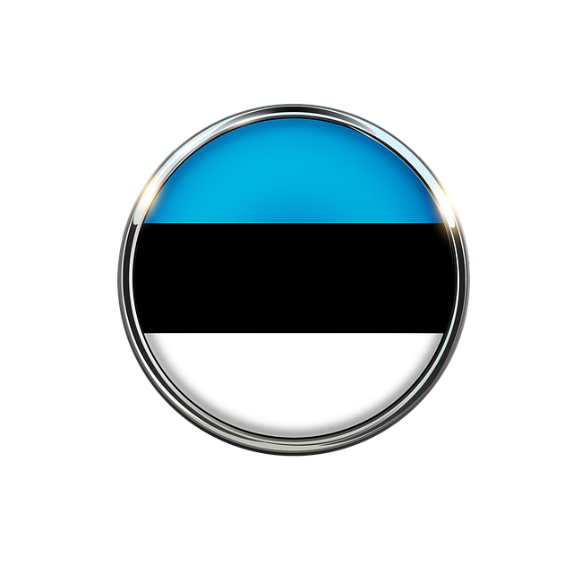 Free estonia country flag illustration