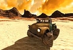 desert, wreck, auto