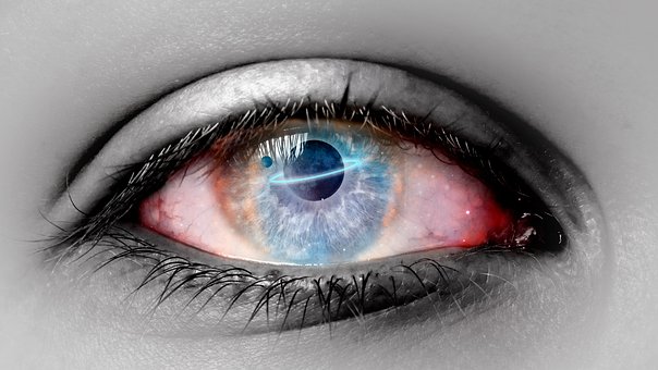 Auge, Manipulation, Galaxis, Kreativ