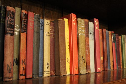 Bücher, Buchen, Bücherregal, Bibliothek
