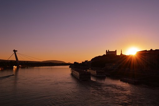 Bratislava, Slowakije, Brug