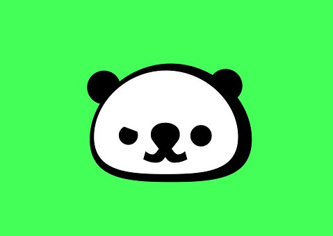 Free Panda Bear illustration and picture