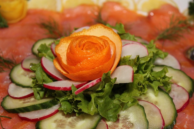 Free Salmon Salad photo and picture