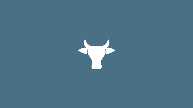Free cow face minimalistic illustration