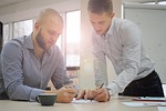 write, help, business