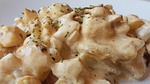 pasta, gnocchi, cream