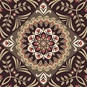 Desatado, Padronizar, Floral, Flor