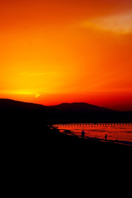 Free Sunset Sun photo and picture