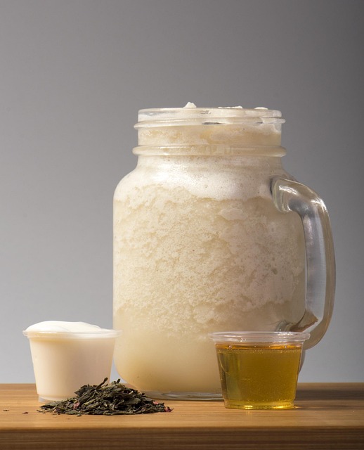 Smoothie, Champagne Green Tea
