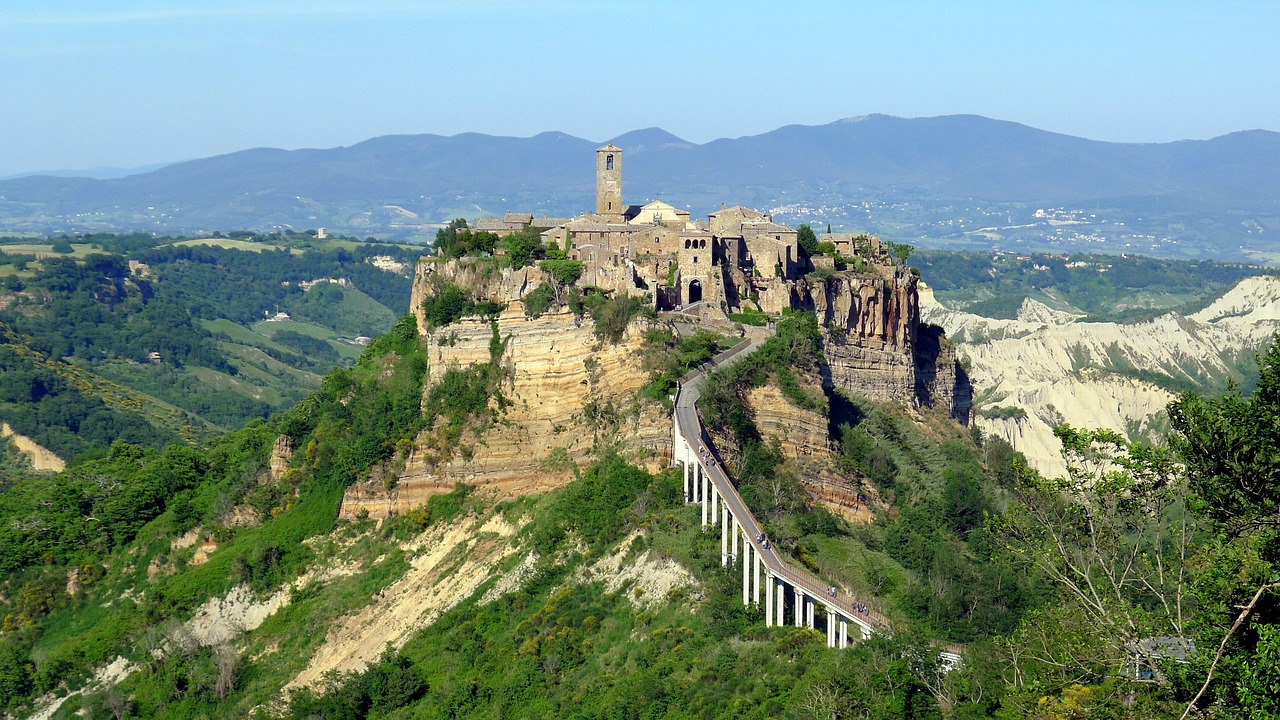 Lais Puzzle 1000 Teile – Civita Di Bagnoregio, Mittelalterliche Stadt In Italien (Viterbo, Latium)