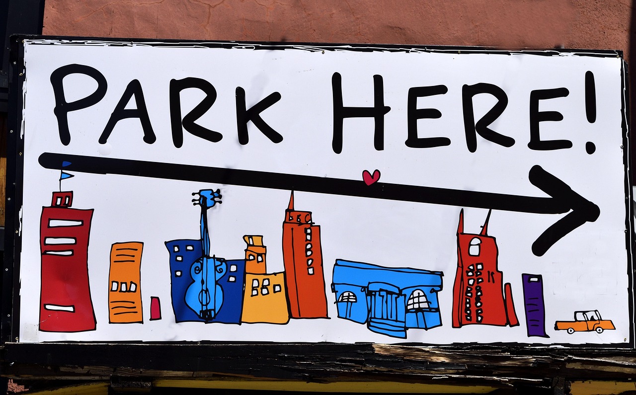 Public Parking - free online jigsaw puzzle photo