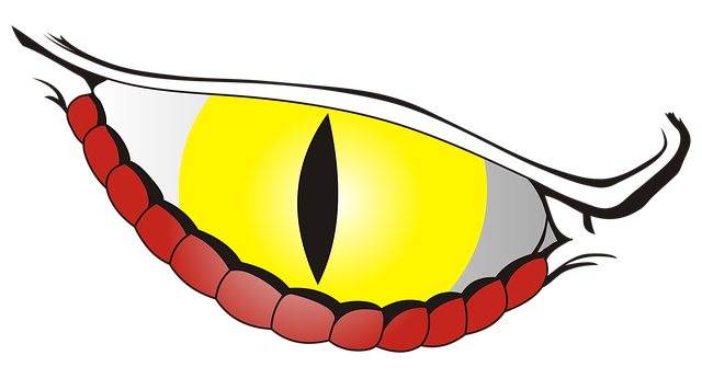 Free eye sight look illustration
