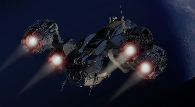 Free Ufo Spaceship illustration and picture