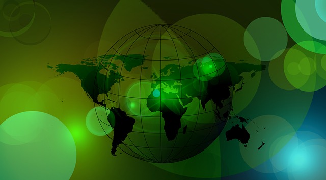 Free banner header continents illustration