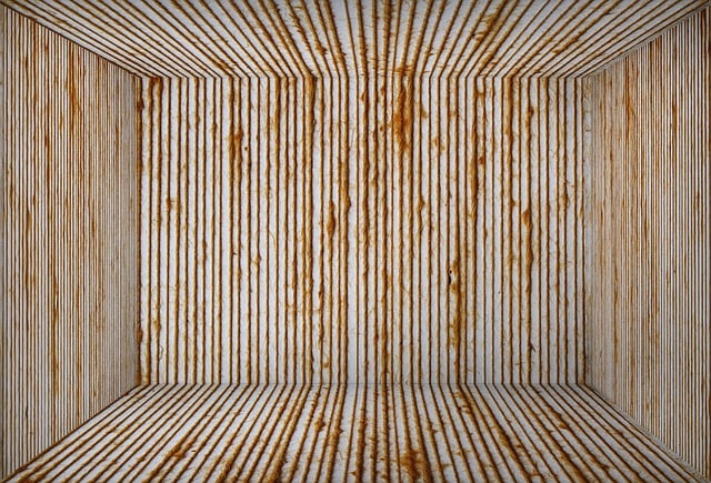 Free wall sheet metal rusty illustration