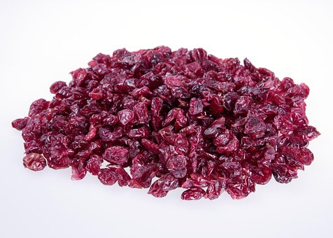 Cranberries Natural, Eat, Fruit, Red