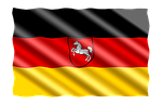 germany, flag, regions