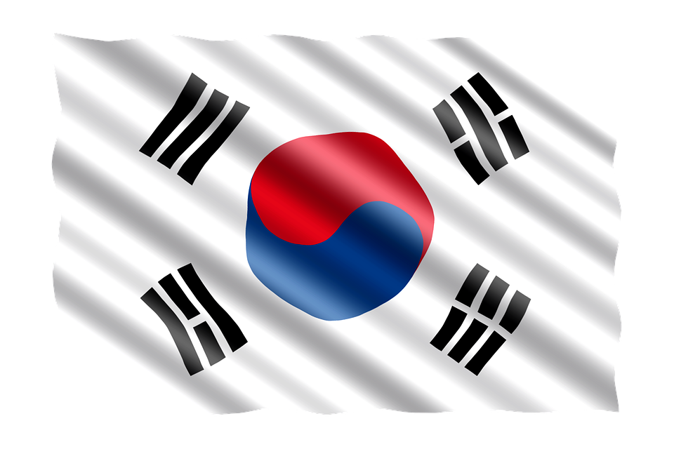 Bandera Corea Del Imagen Gratis En Pixabay