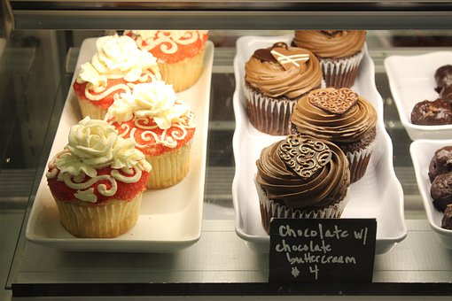 Cupcakes, Dessert, Bäckerei, Lecker
