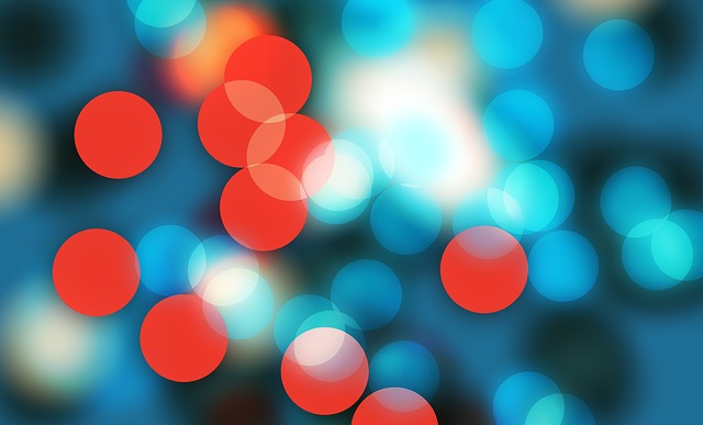 Free bokeh background blur illustration