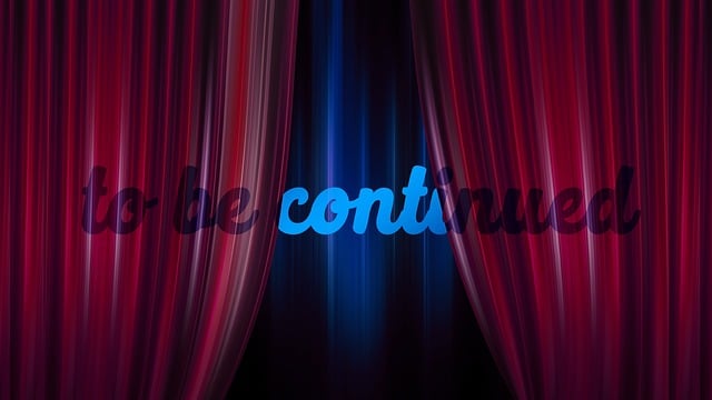 Free sequel follows curtain theatre illustration