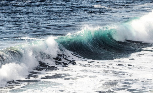sea, waves, water, summer, costa, beach, landscape, ocean, surf, nature, foam, storm, bravo