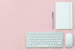 workplace, office, desk