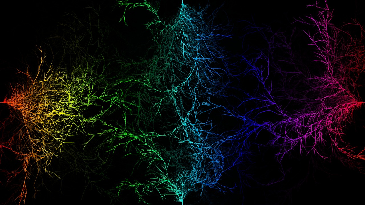 Download free HD stock image of Fractal Lines Free fractal lines wallpaper illustration