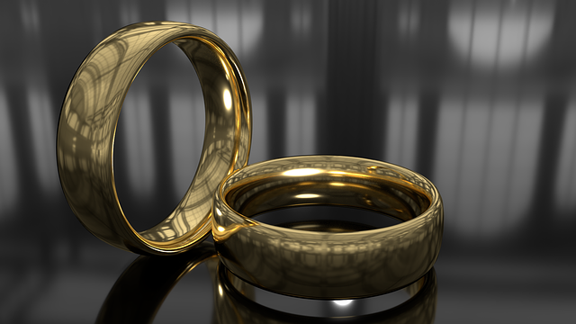 Free rings gold shine illustration