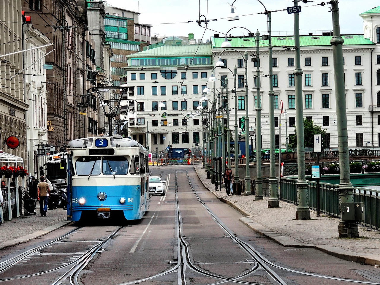 Göteborgtram Göteborg Spårvagn Blå - Gratis foto på Pixabay