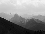 south tyrol, dolomites, paragliders
