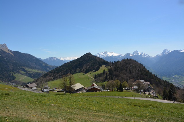 Free Mountain Town photo and picture