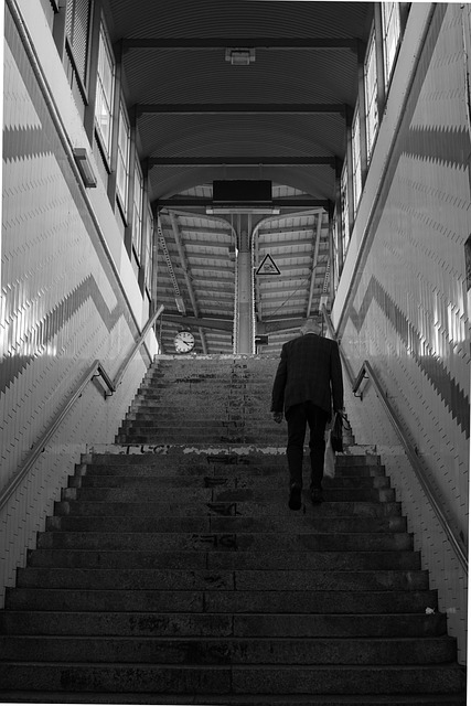 Station, Trap, Architectuur, Gebouw