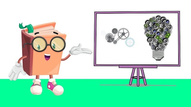 Free professor book teacher illustration