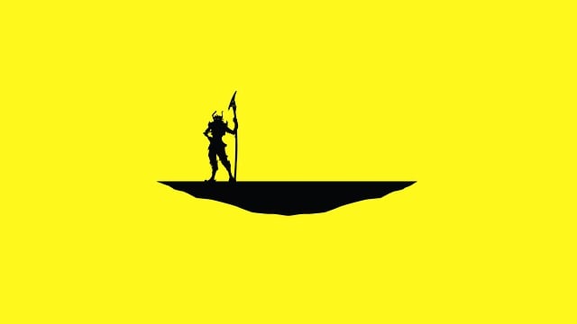 Free samurai warrior alone illustration
